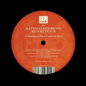 試聴 Matthias Heilbronn - Brooklyn Sub [12inch] NRK Sound Division UK 2008 House