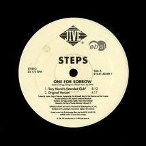 試聴 Steps - One For Sorrow [12inch] Jive US 1999 House_画像2