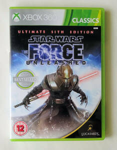 スターウォーズ フォース アンリーシュド アルティメート・シス・エディション STAR WARS FORCE UNLEASHED EU版 ★ XBOX 360 / SERIES X