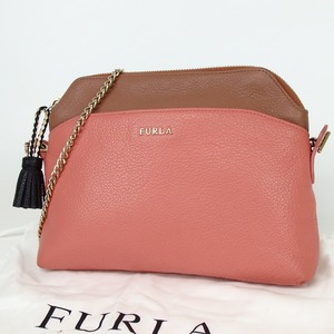 Furla FURLA Shoulder Bag Leather 3 ◆ 21-381, debt, Furla, shoulder
