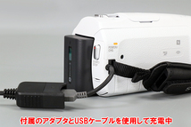 フルHD画質で内蔵メモリ32GB☆ デジタルHDビデオカメラレコーダー HDR-CX670 SONY ソニー 2015年製 小型軽量 【中古 ハンディカム】#I_画像9
