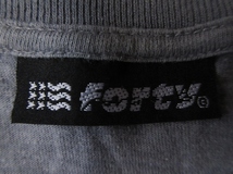 90's 日本製 FORTY PERCENTS AGAINST RIGHTS FPHL Tシャツ L 40％ FPARフォーティーパーセント アゲインストライツ ホッケー WTAPSスケシン_画像8