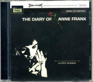  Alfred * Newman | movie [ Anne ne. diary ] original * soundtrack * foreign record * as good as new 