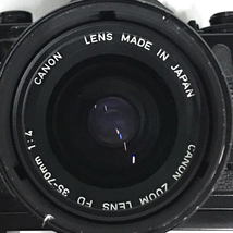 1円 Canon A-1 ZOOM LENS FD 70-210mm 1:4 35-70mm 1:4 一眼レフフィルムカメラ ボディ レンズ キャノン C4071-1_画像2