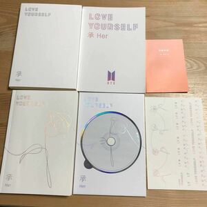 BTS (防弾少年団) 5thミニアルバム - LOVE YOURSELF Her (ランダムバージョン)【L】ノート付