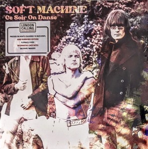 Soft Machine ソフト・マシーン - Ce Soir On Danse ORTF 手書き番号入り限定10インチ・ホワイト・カラー・アナログ・レコード