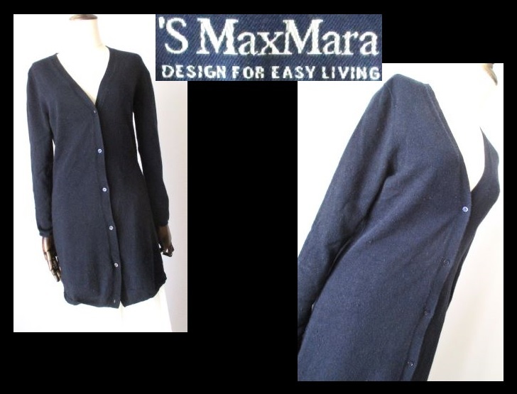 S MAXMARA エスマックスマーラ コート カーディガン 正規店仕入れの