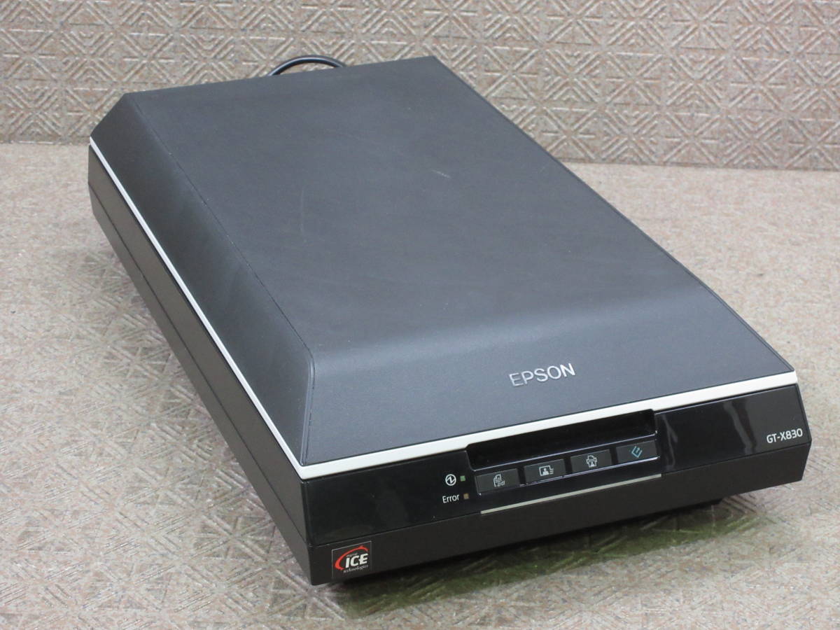 エプソン スキャナー GT-X830 フラットベッド A4 6400dpi