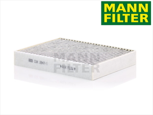 新品 MANN-FILTER 活性炭入りエアコンフィルター ポルシェ カイエン 958型 92A 95857221900 CUK2847/1 CUK2847互換