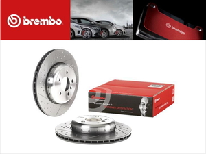 BREMBO 新品 ブレーキローター BMW F30 F31 F34 M Performanceブレーキシステム 2ピースローター 34206797600 リア左右セット