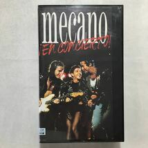 zvd-03♪『Mecano』 - En Concierto Vhs 1989 Nacional De Coleccion [VHS] ビデオ 1989年　72分_画像1