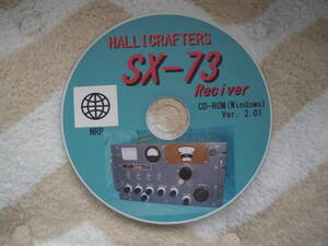 HALLICRAFTERS SX-73 Receiver CD-ROM(Windows)