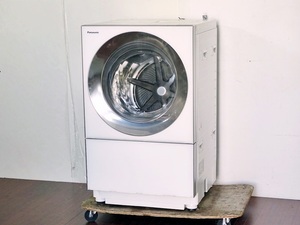 山口)パナソニック ドラム式洗濯乾燥機 Cuble NA-VG1400L 洗濯10kg/乾燥5kg 左開き 2020年製 単相100V ▲BIZ2253UK JD18C