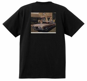 アドバタイジング ポンティアック Ｔシャツ 1971 黒 ファイヤーバード トランザム グランプリ カタリナ ボンネビル GTO グランビル　3920