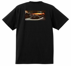 アドバタイジング ポンティアック Ｔシャツ 1971 黒 ファイヤーバード トランザム グランプリ カタリナ ボンネビル GTO グランビル　3913