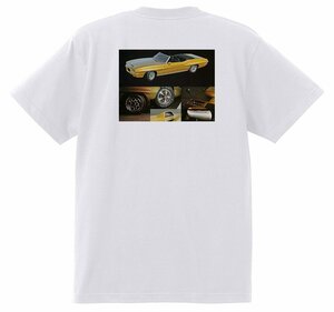 アドバタイジング ポンティアック Ｔシャツ 1971 白 ファイヤーバード トランザム グランプリ カタリナ ボンネビル GTO グランビル　3900