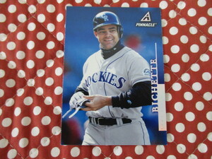 ★PINNACLE 1998★〔111・DANTE BICHETTE・ダンテ・ビシェット〕メジャーリーグ ベースボールカード トレカ♪