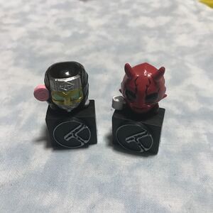 仮面ライダー電王　イヤホンジャック　フィギュア　イマジン　モモタロス　デネブ　即決