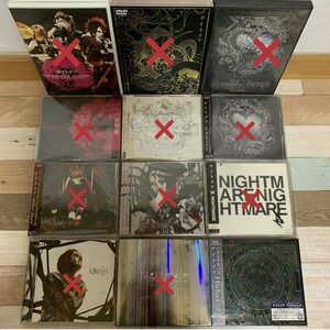 【極美品 見本品 初回生産 特殊パッケージ仕様 帯あり】ナイトメア/ 2CD10th anniversary album Historical ～The highest NIGHTMARE～