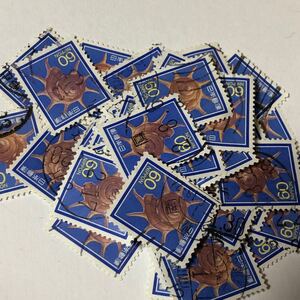 【使用済み】60円切手 48枚