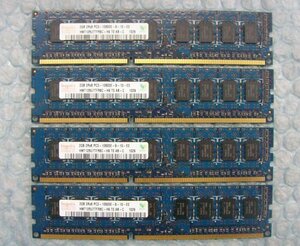 tt11 240pin DDR3 1333 PC3-10600E ECC 2GB hynix 4枚 合計8GB
