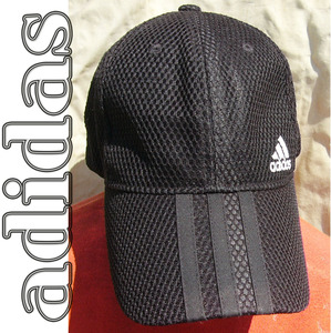 即決■adidas■クロイタコ配達cap■■古着