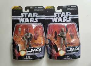 ■SAGA■C-3PO with バトル・ドロイド ヘッド / バリエーション 2種