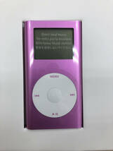 #1507　Apple iPod mini Pink 4GB 未使用品　本体未開封_画像3