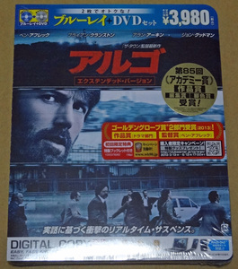 ☆　[未開封品] [Blu-ray] アルゴ ブルーレイ&DVD (2枚組)(初回限定版) ☆