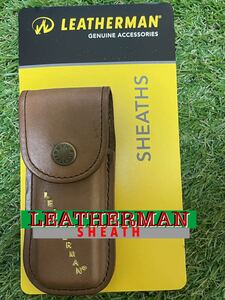 未使用品 Leatherman Sheath #002 ヘリテージSサイズ レザー製シース ツール、ナイフ用ケース レザーマン