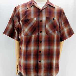 BLUCO WORK GARMENT/ブルコ OL-108TO OMBRE W.SHIRTS/カラー(BRN)サイズL.新品.税込価格.送料無料.