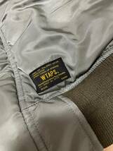 美品☆[wtaps] 13AW N-2B ショートフライトジャケット S 1 カーキ ダブルタップス_画像5