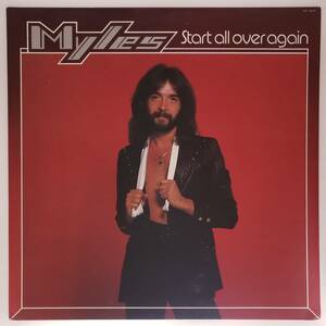 良盤屋 P-3017◆LP◆ Pop Rock マイルス ／スタート・オール・オーバー・アゲイン Myles ／Start All Over Again /1979　プロモ　送料480