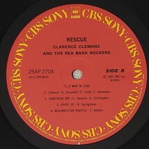 良盤屋 P-2982◆LP◆Rock,　クラレンス・クレモンズ Clarence Clemons And The Red Bank Rockers ／ Rescue 　まとめて送料480_画像10