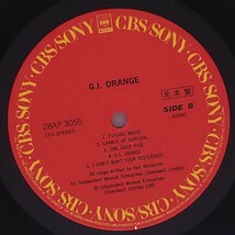 良盤屋 P-3019◆LP◆Pop Rock,　 G.I.オレンジ／G.I. Orange　サイキック・マジック/1985　 プロモ盤　まとめて送料480_画像10