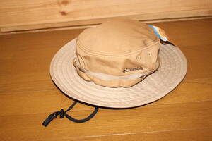 未使用コロンビアColumbia 男女兼用S/M ベージュ アウトドア ハット 帽子 シッカモアブーニー PU5039 送料無料即決
