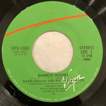 ■1982年 オリジナル国内盤 美品 DAVID SYLVIAN & 坂本龍一 / Bamboo Houses 7’EP レコード VIPX-1660 Virgin_画像4