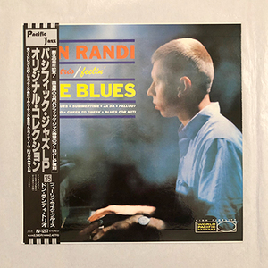 ■1992年 新品 帯付き パシフィック・ジャズ LP オリジナル・コレクション DON RANDI trio / feelin’ LIKE BLUES Pacific Jazz