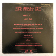 ■1978年 美品 US盤 MIKE PINERA / ISLA 12’LP アナログ盤 CPN 0202 Rock, Blues Rock_画像2