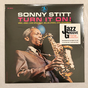 ■新品 シールド SONNY STITT / TURN IT ON 12’LP アナログ盤 PR-10012 Prestige LUV N' HAIGHT「TURN IT ON」「MISS RIVERSIDE」