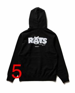 黒5 RATS FULL BLOOD I'M SORRY I WAS BORN HOODIE 15周年 UNDERCOVER NEIGHBORHOOD WTAPS m&m ネイバーフッド アンダーカバー パーカー