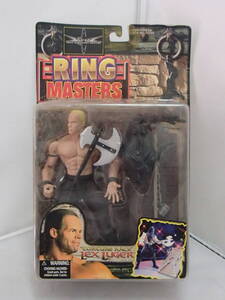 #46003【保管品】RING MASTERS 未開封 フィギュア WWF プロレス LEX LUGER レックス・ルガー