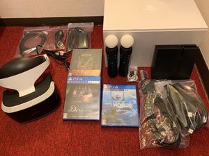 PS VR本体+PlayStationMove2個+ソフト2本セット