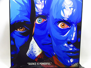 Art hand Auction [Новый № 486] Поп-арт-панель Blue Man Group, произведение искусства, Рисование, Портреты