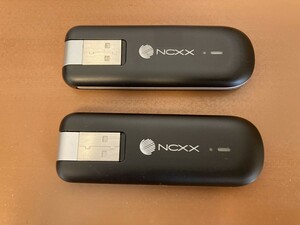 NCXX UX302NC 3G/LTEデータ通信端末２本セット（ケース付き）