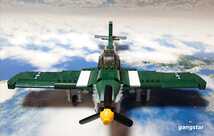 【国内発送 レゴ互換】P51 マスタング 戦闘機 ミリタリーブロック模型_画像9