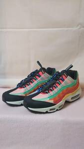 ◯NIKE AIR MAX 95BHM ナイキ エアマックス 95ブラック ヒストリー マンス マルチ US9