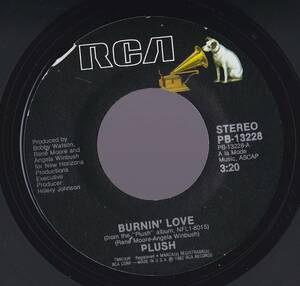 ダンクラ7inch・45★PLUSH / Burnin’ love / I don’t know★RCA★