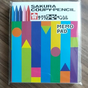 サクラクレパス１００周年限定品サクラクーピーペンシルメモ帳