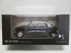 * super-rare rare *DS AUTOMOBILES* Citroen CITROEN*DS19 1959 minicar * black * silver two-tone *1|64* new goods * unused goods *